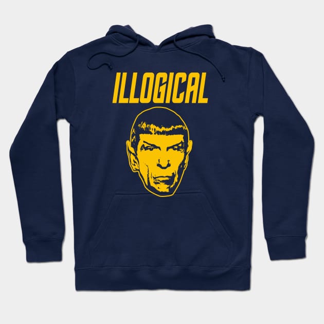 STAR TREK - Illogical 2.0 Hoodie by ROBZILLA